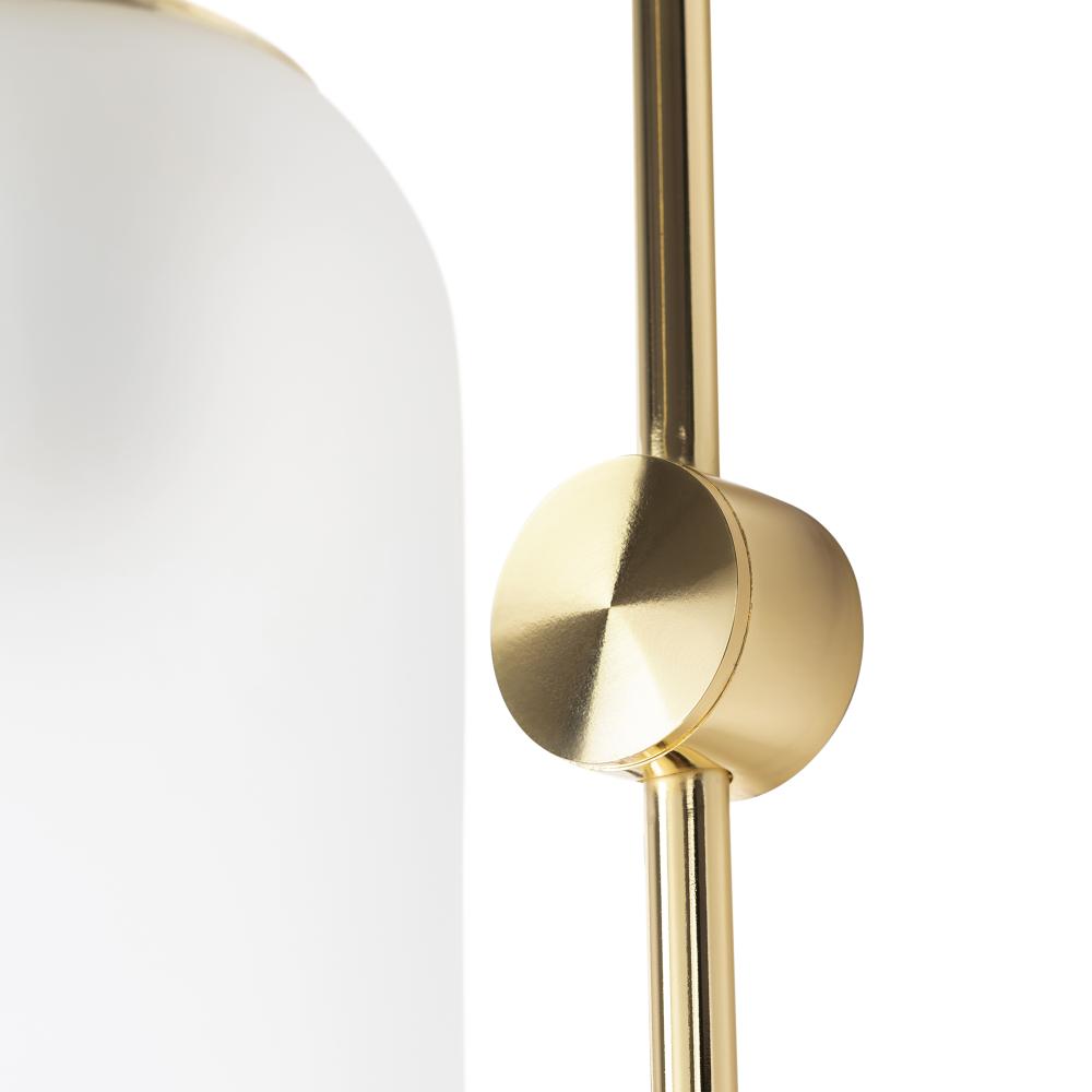 Vägglampa Väggarmatur Glas APP664-1W Guld