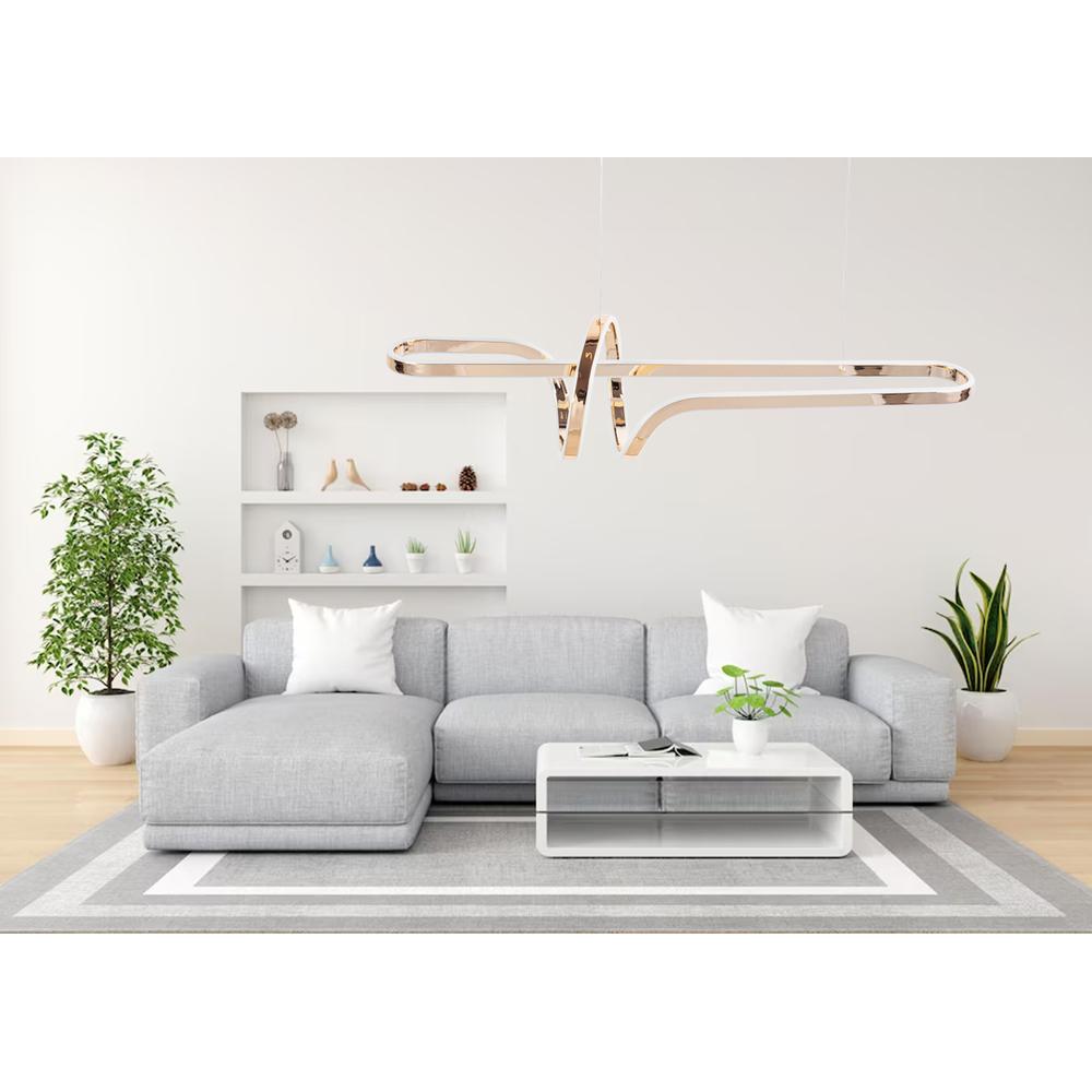HÄNGLAMPA LED G039-CP Guld
