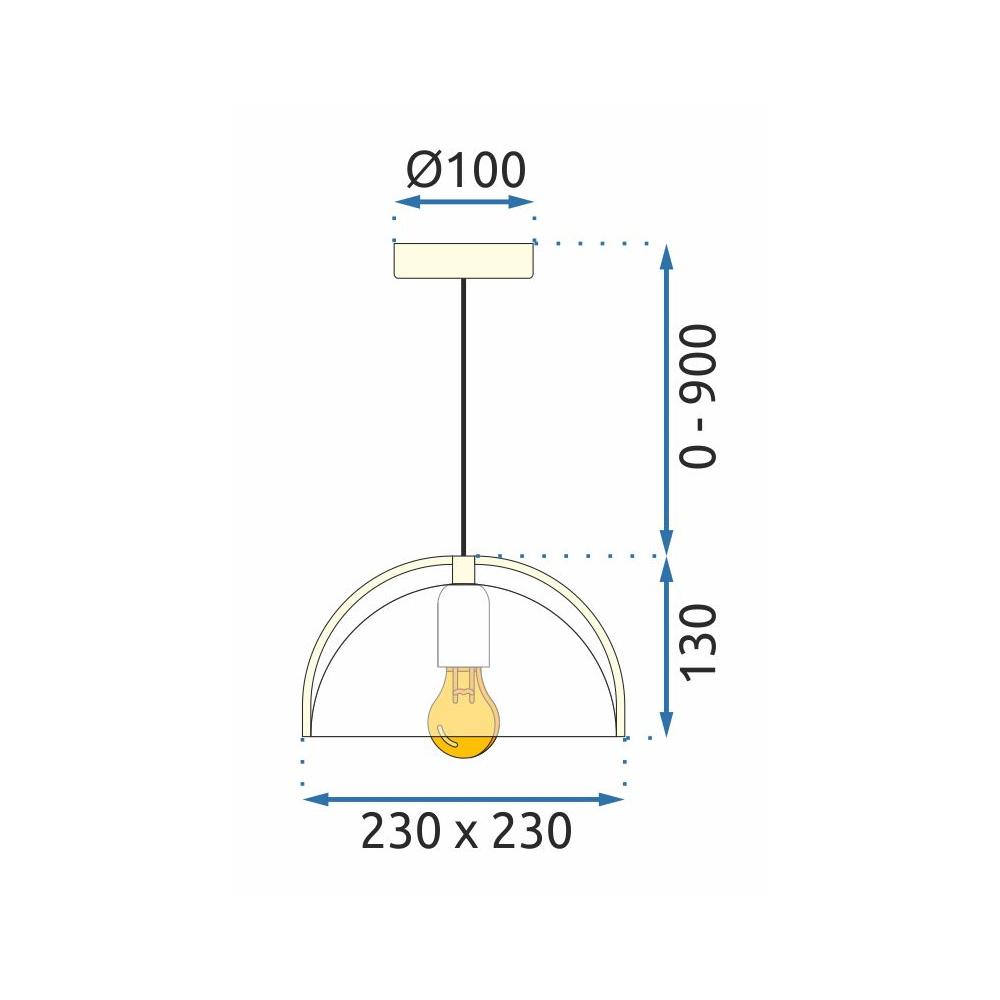 Hänglampa APP1216-1CP