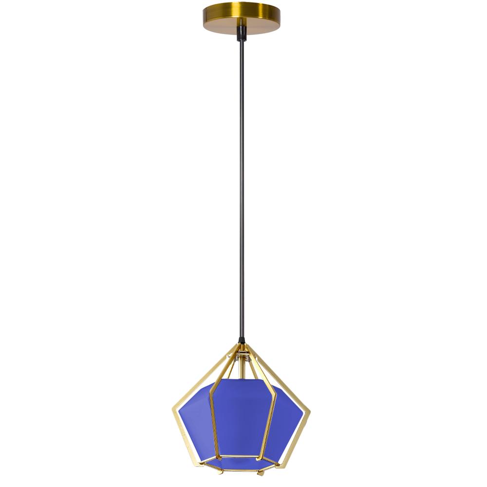Hängande Taklampa Diamant APP452-1CP Blå