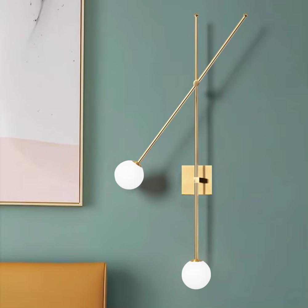 Vägglampa APP1594-2W guld