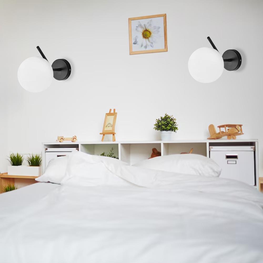 Vägglampa G099-1W Svart