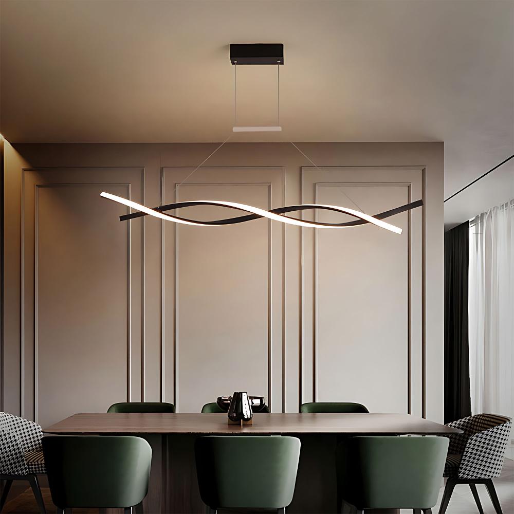 TAKLAMPA HÄNGANDE LED LHJ020-CP SVART