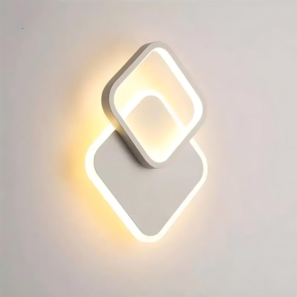 VÄGGAPPLIK LED LHJ080-W VIT