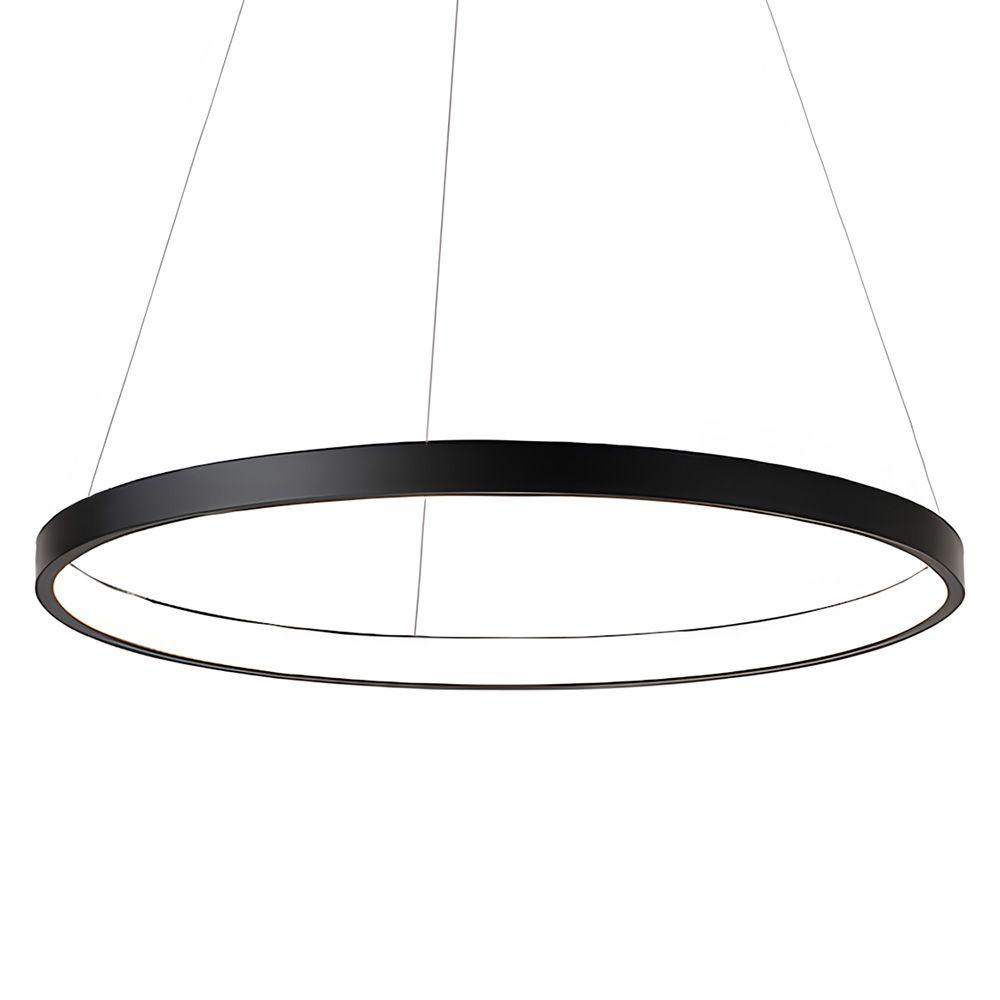 TAKLAMPA HÄNGANDE LHJ012-CP 80cm Svart