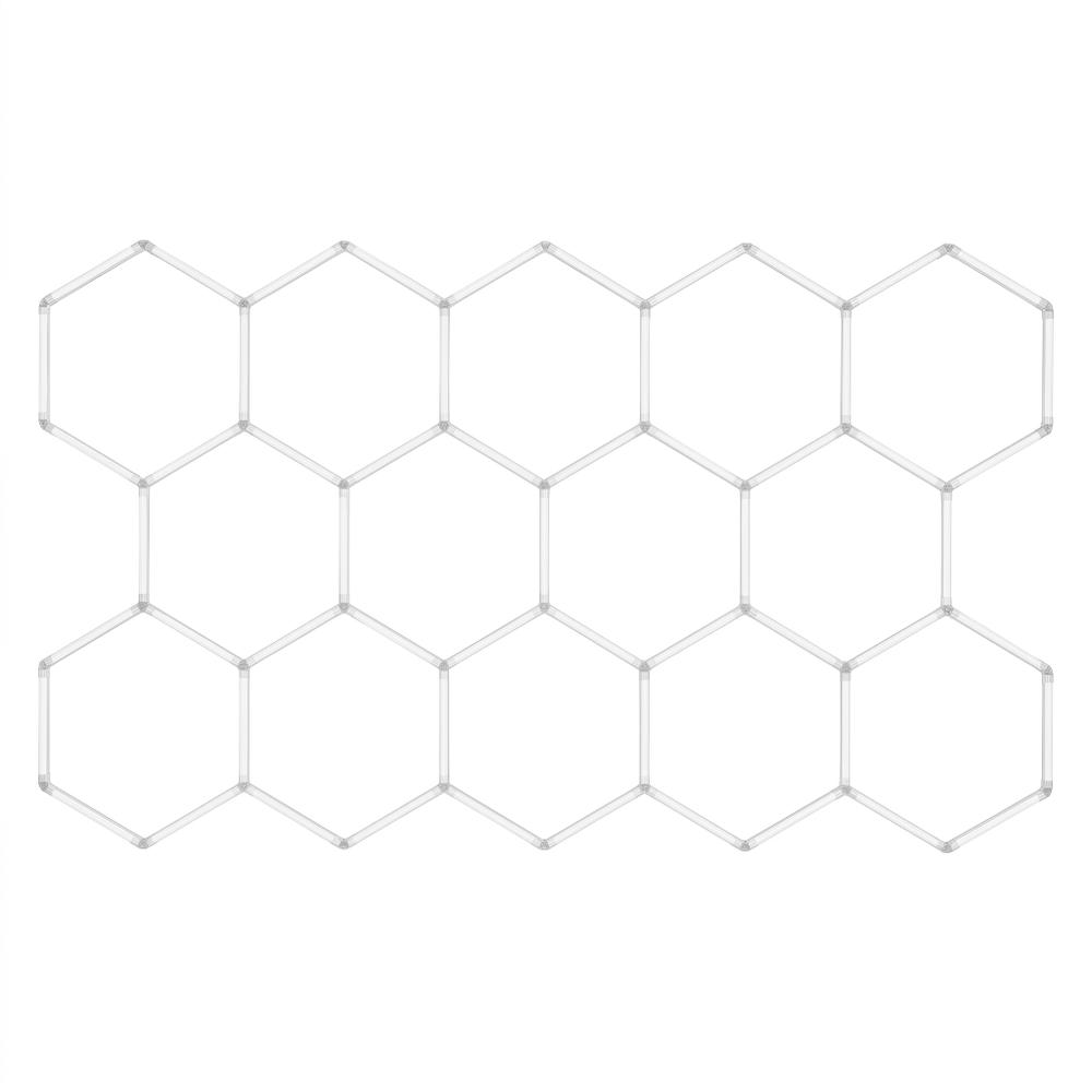 Lampa LED HEXAGON JNH052-H Biała
