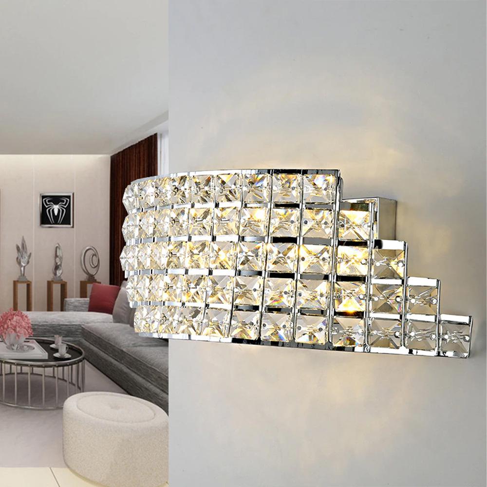 VÄGGLAMPA KINKIET I GLAMOUR-STIL APP676-1W E27