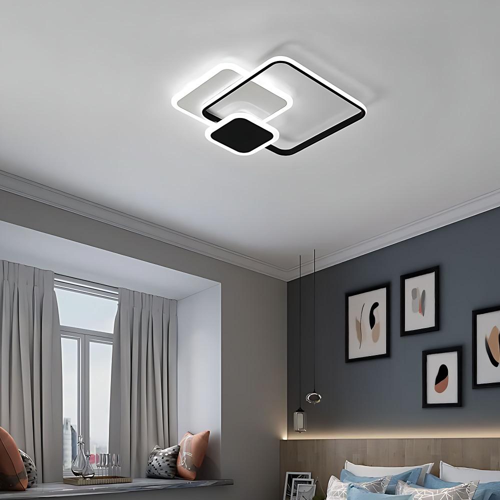 Taklampa LHJ079-C LED-plafond SVART