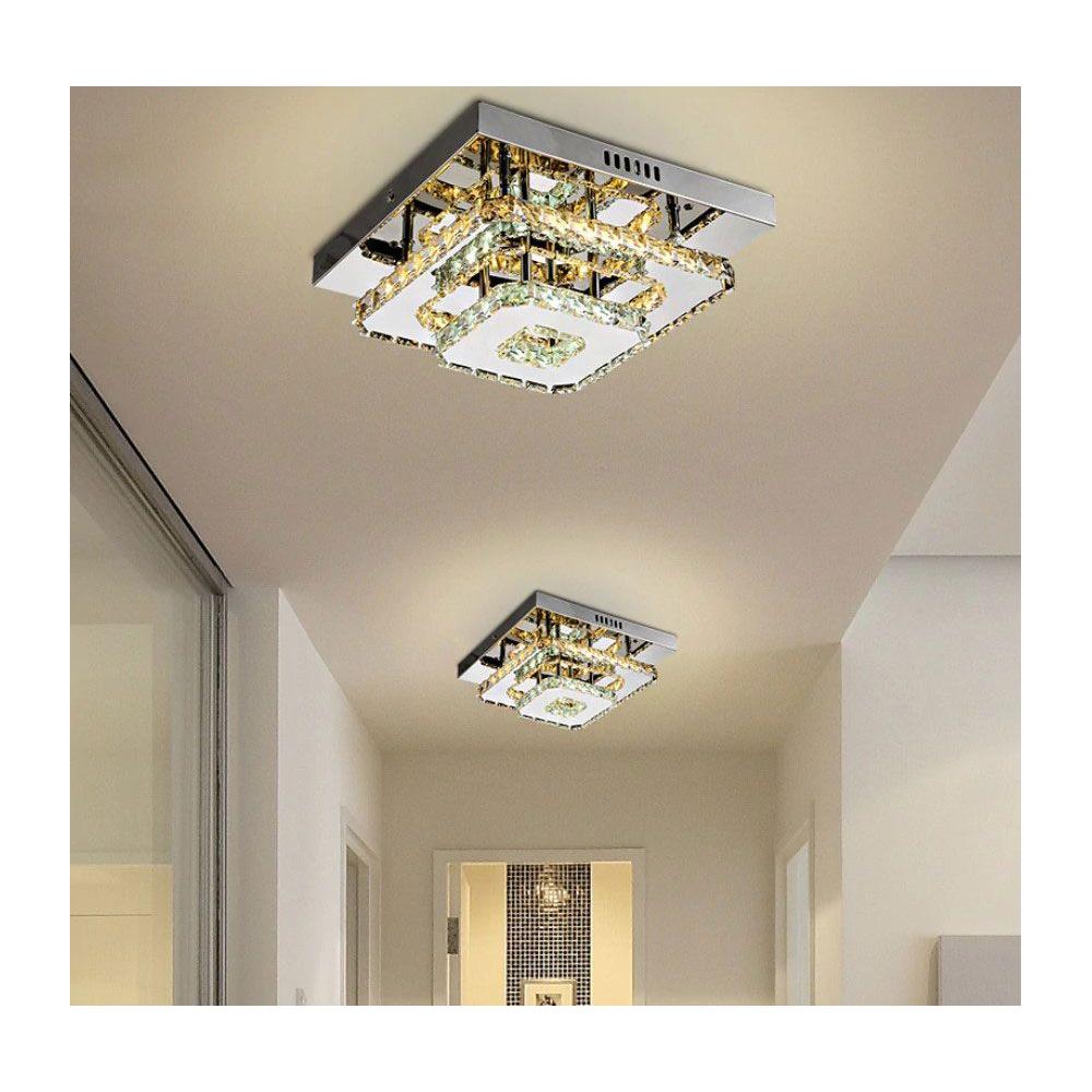 Kristalltaklampa Plafond LED 24W APP410-C Neutral