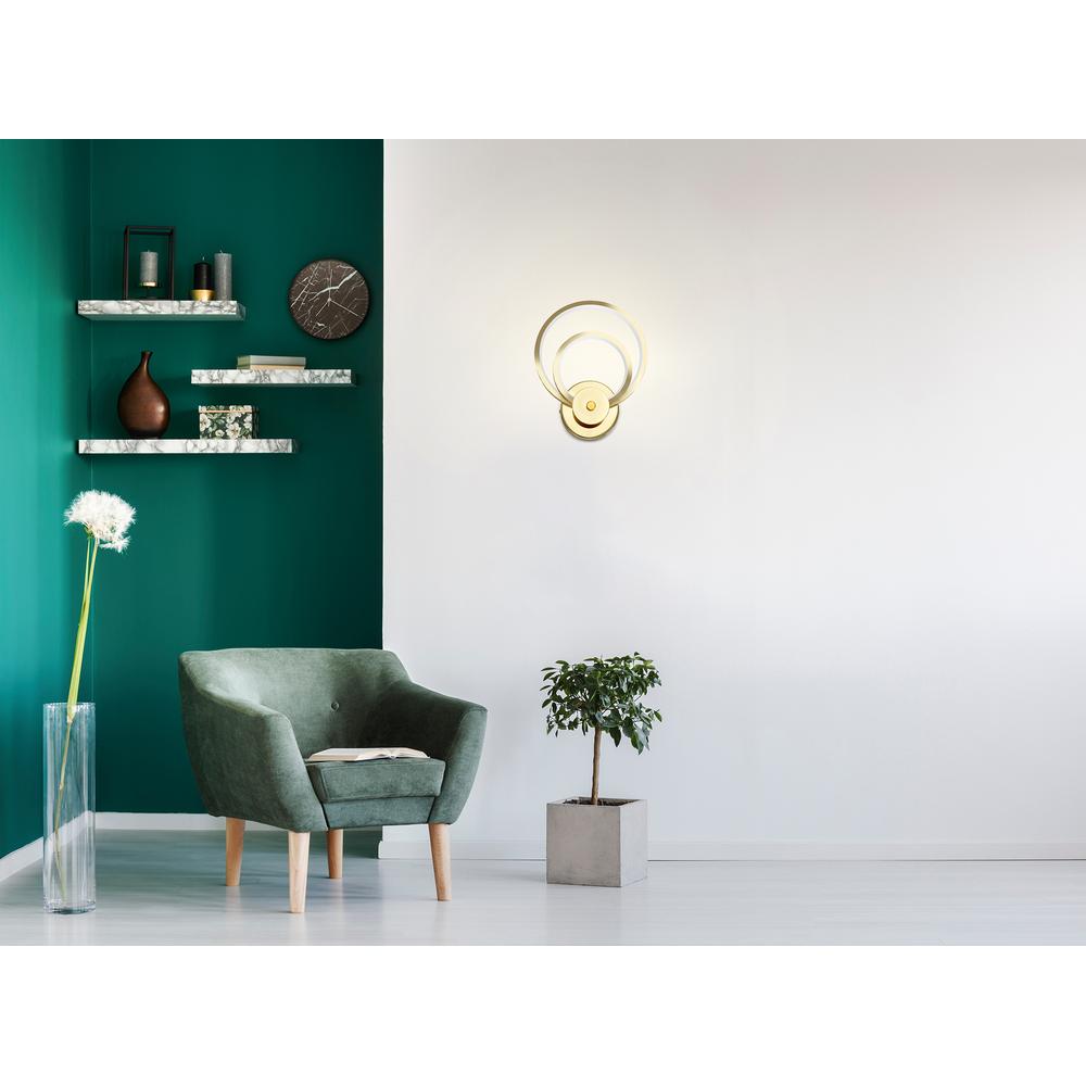 VÄGGLAMPA VÄGGLYKT LED APP1043-W Guld