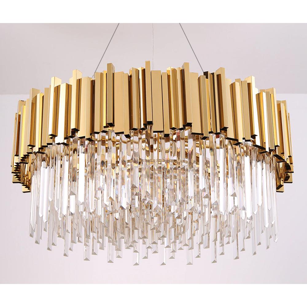 Kristalltaklampa APP601-C Guld