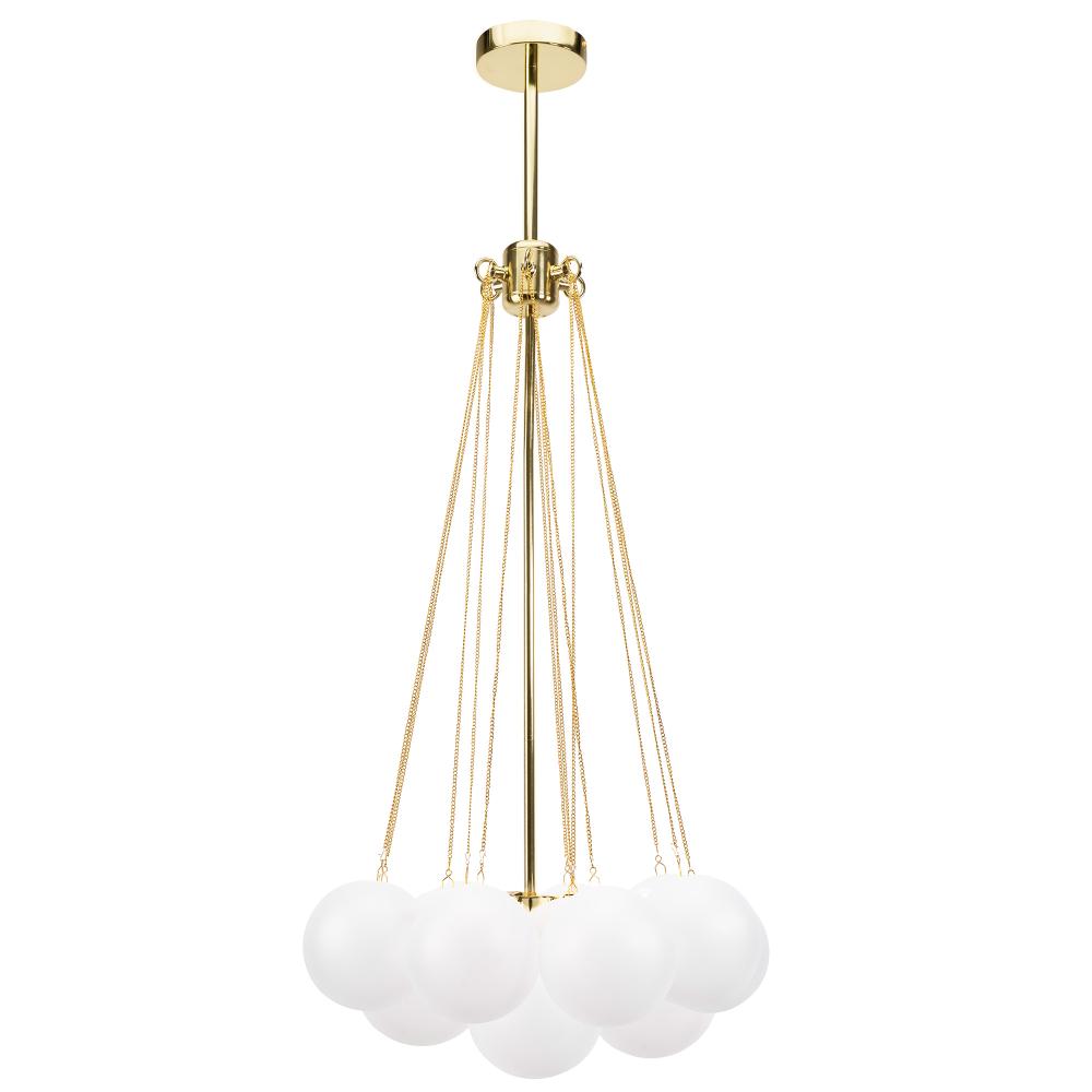 HÄNGENDE TAKLAMPA APP1688-12CP Guld