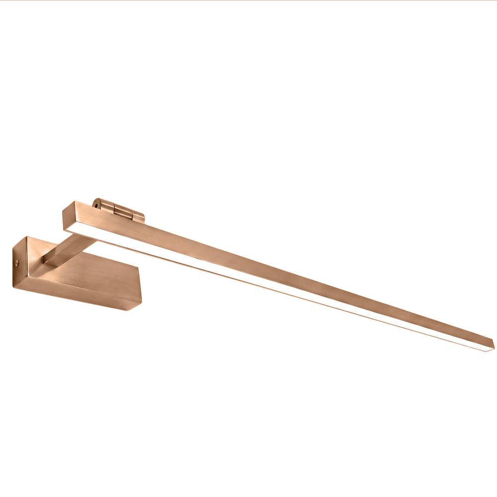 Badrum vägg LED-lampa SWE039-1W 80cm BRUSH COPPER