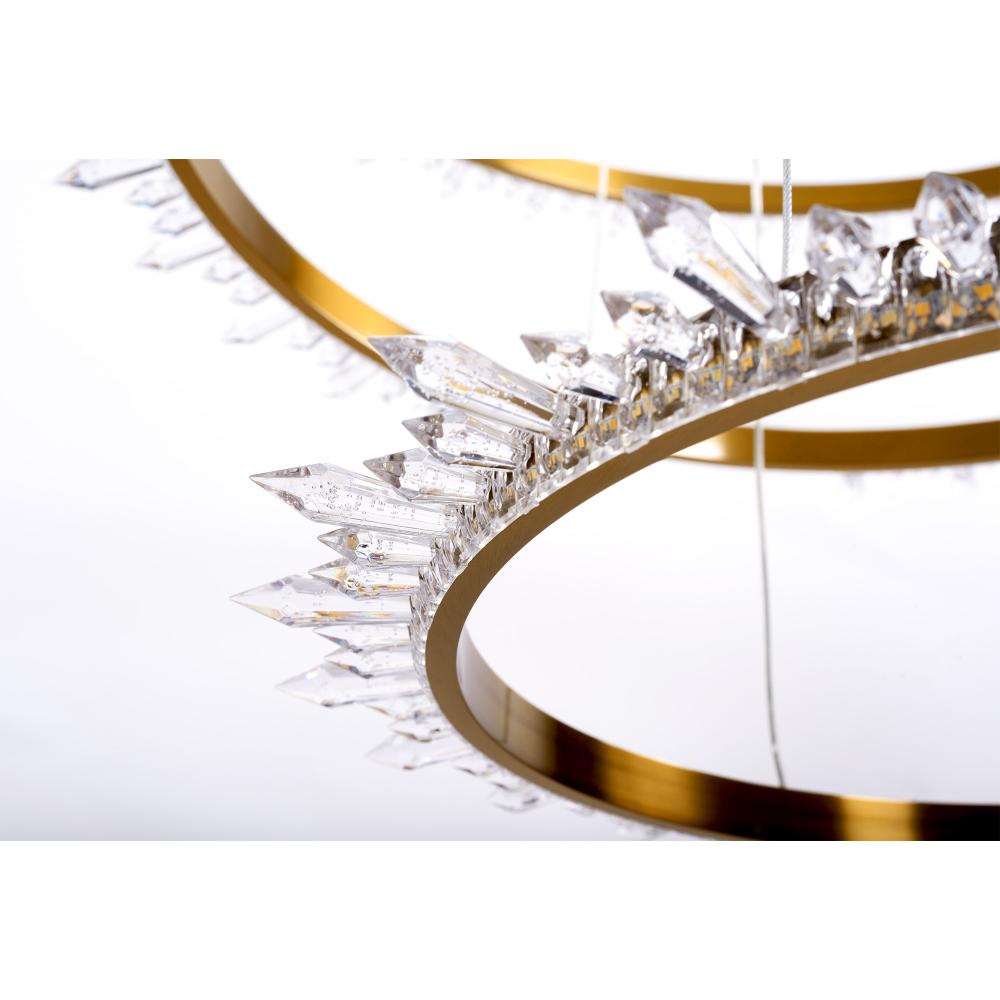 KRISTALLTAKARMATUR LED APP1609-3C GULD