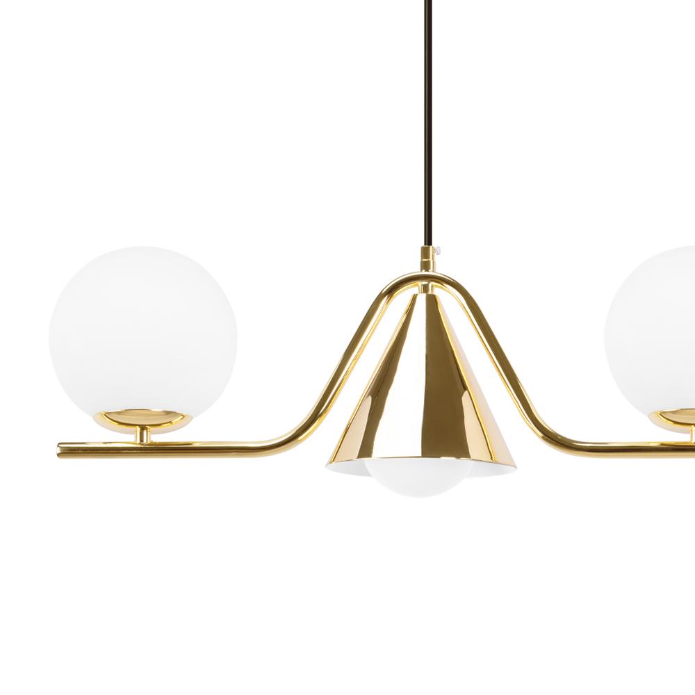 TAKLAMPA HÄNGENDE Guld APP1662-5CP
