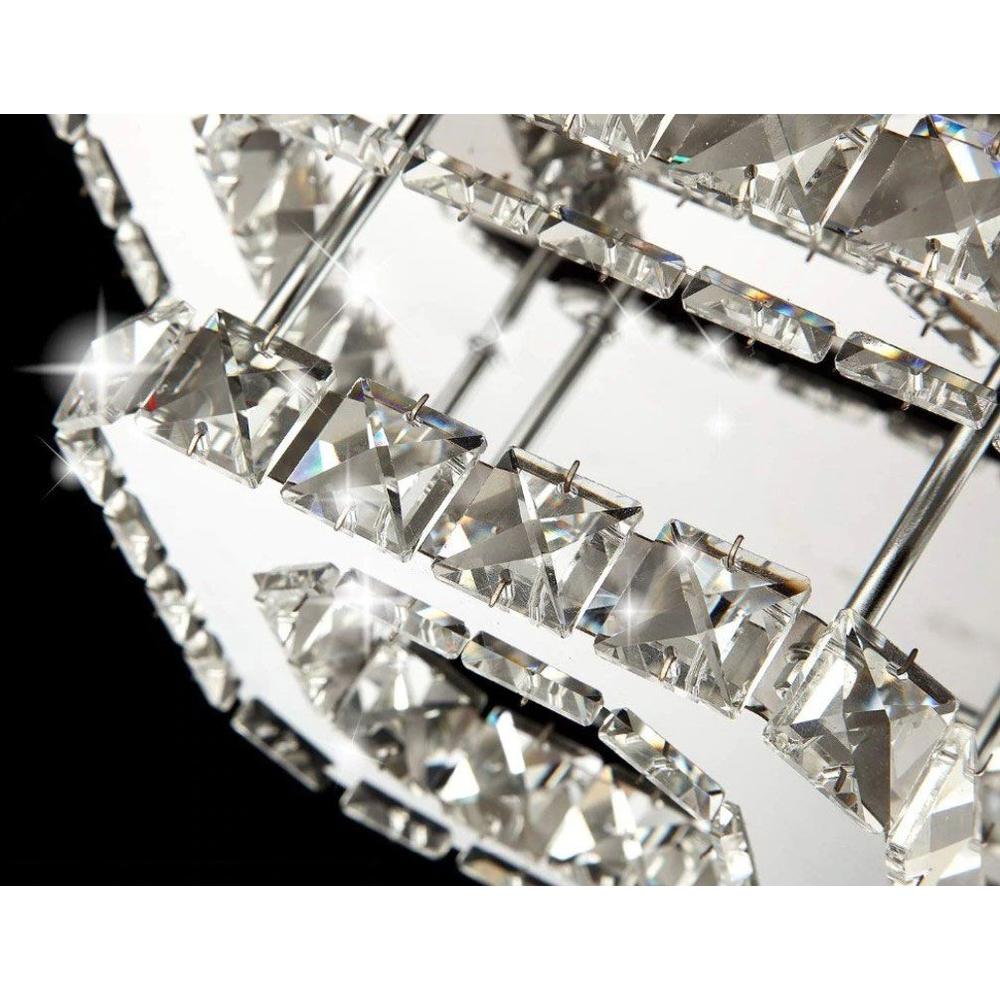 Kristalltaklampa Plafond LED 24W APP410-C Neutral