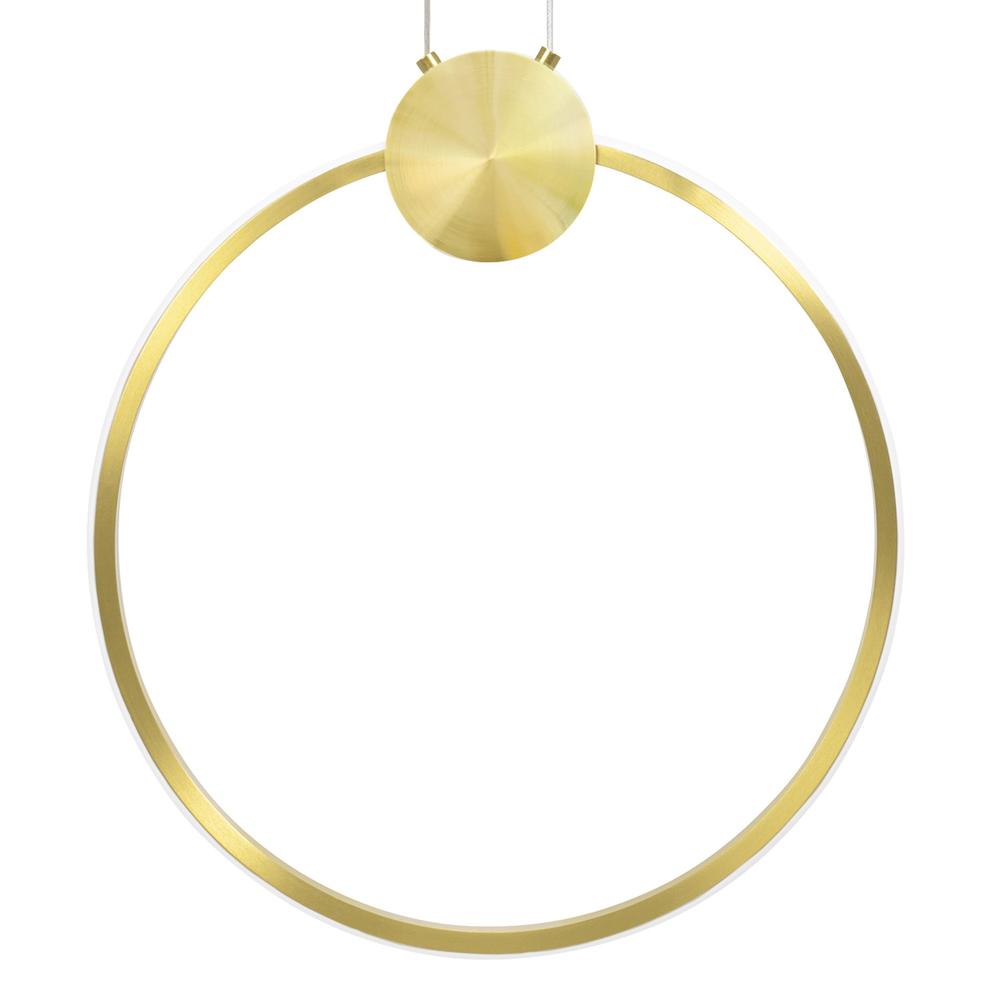 HÄNGANDE LED TAKLAMPA APP1393-CP GULD 30 cm