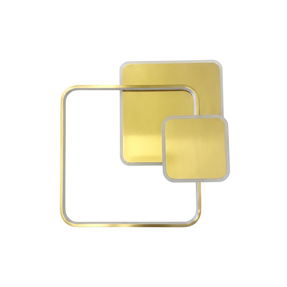 Taklampa APP1714-C LED-plafond Borstad Guld + fjärrkontroll