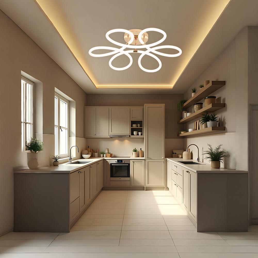 Modern taklampa LED G023-C Guld
