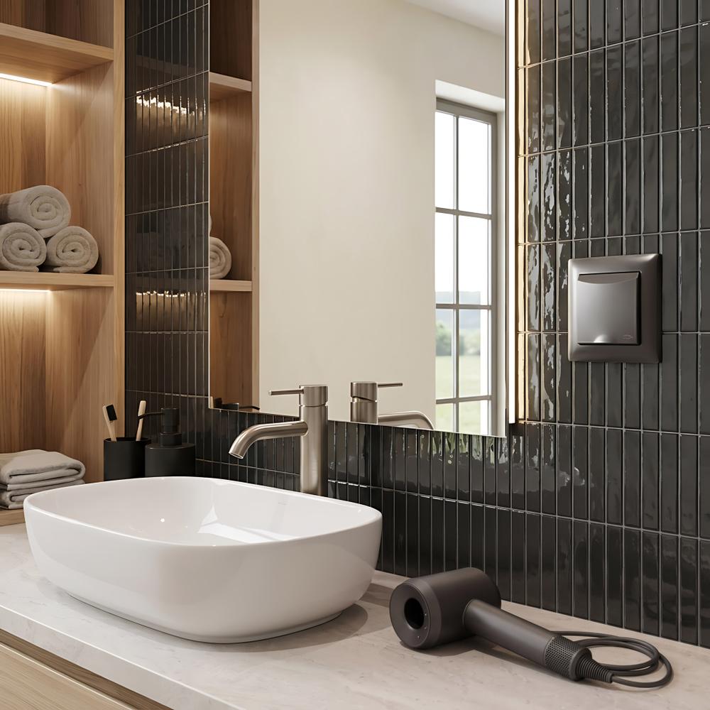 Единичен контакт със заземяване и капаче OSTE JNH005-G Grey