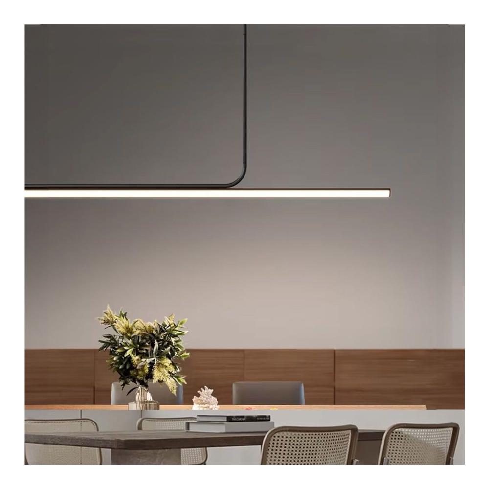 HÄNGANDE TAKLAMPA LED APP1659-CP Svart 120 cm