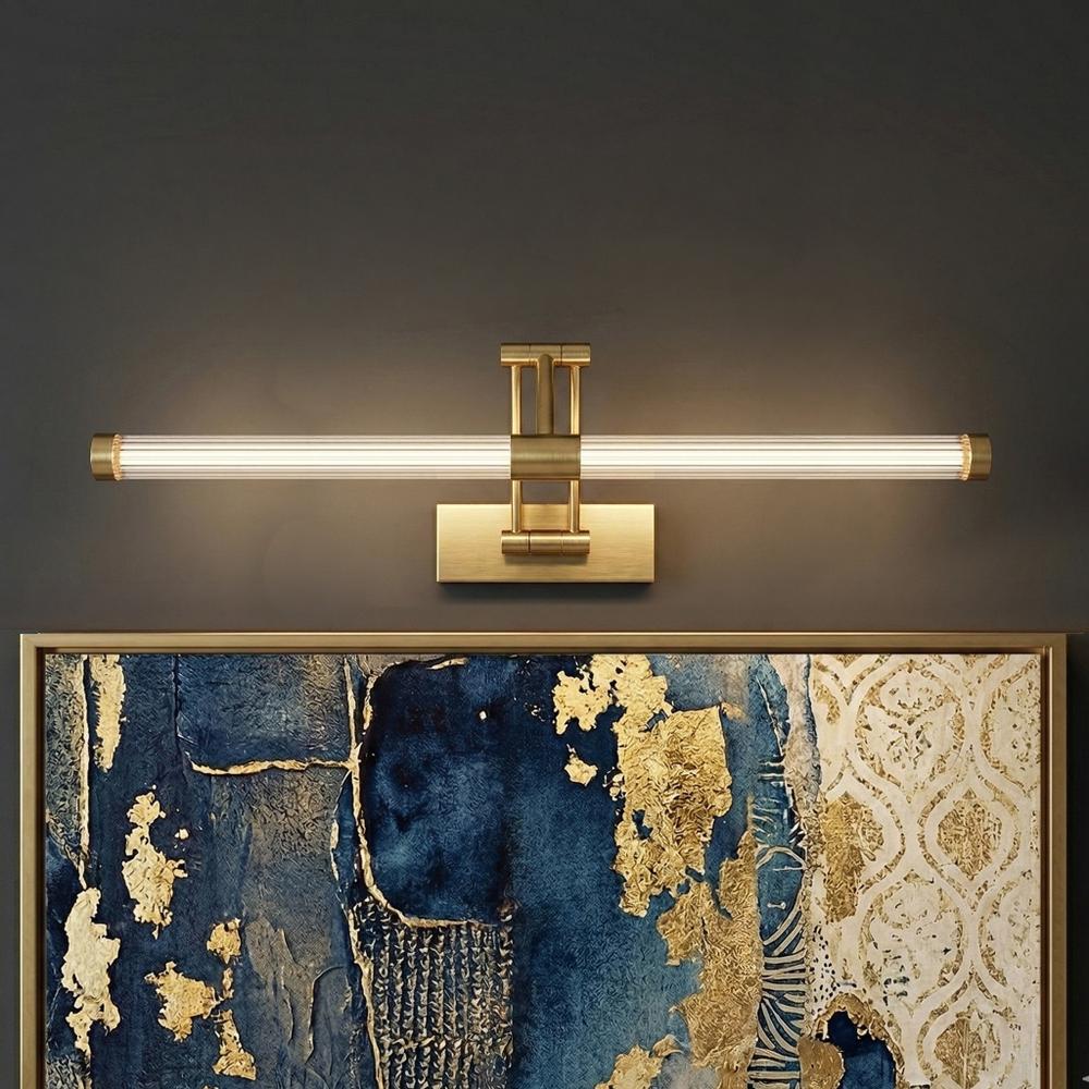 Kúpeľňové nástenné LED svietidlo APP1900-1W 60cm BRUSH GOLD