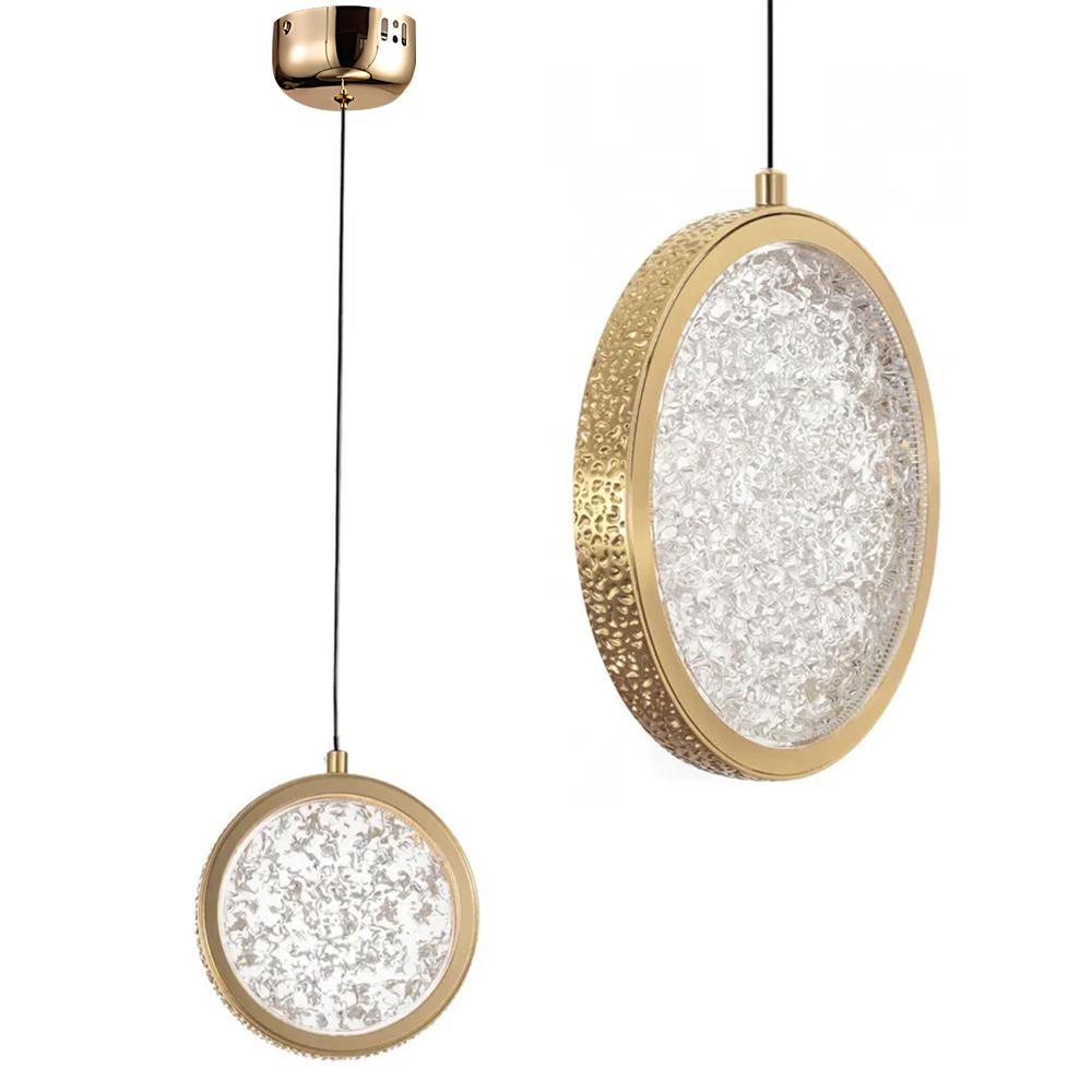 HÄNGLAMPA KRISTALL LED LHJ100-1CP Guld