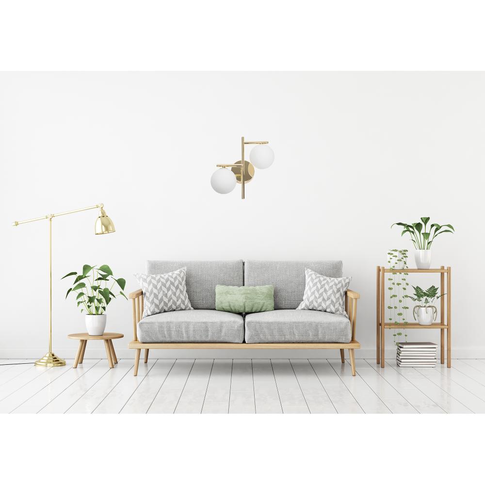 VÄGGLAMPA KINKIET APP1171-2W Guld