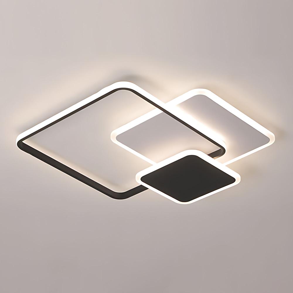 Taklampa LHJ079-C LED-plafond SVART
