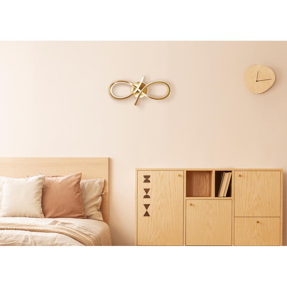 VÄGGLAMPA LED-KINKIET APP1051-W Guld