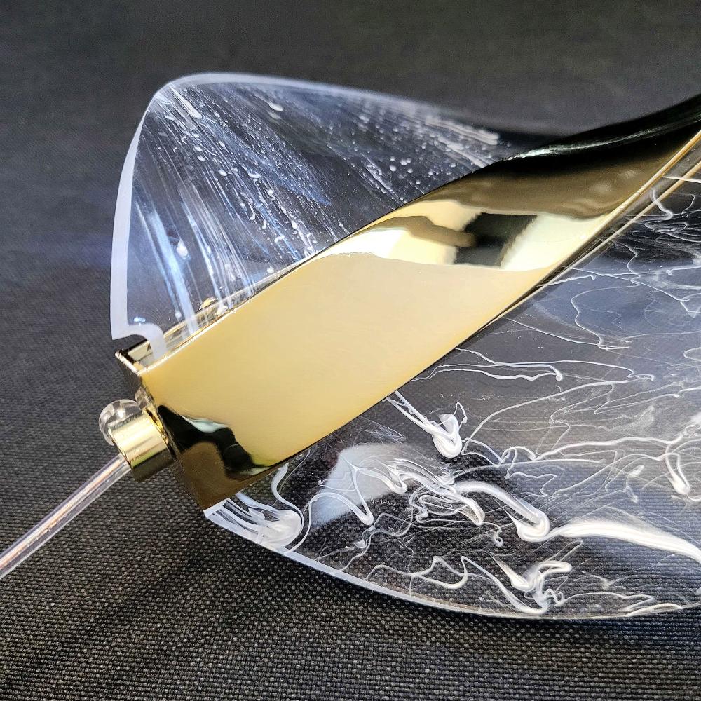 HÄNGANDE LED TAKLAMPA G129-CP GULD
