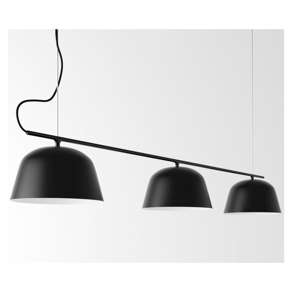 HÄNGENDE TAKLAMPA APP1478-3CP SVART