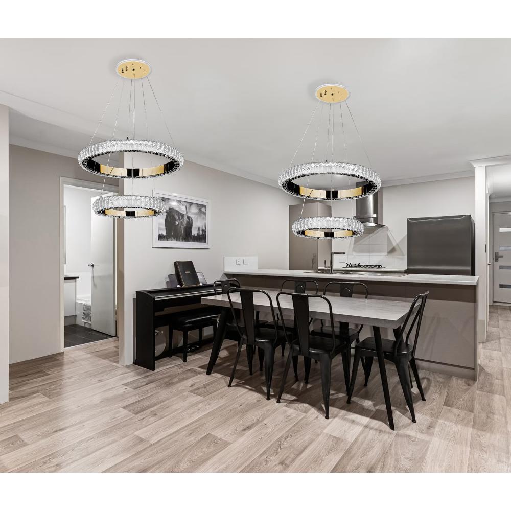 HÄNGLAMPA LED G043-2CP GULD