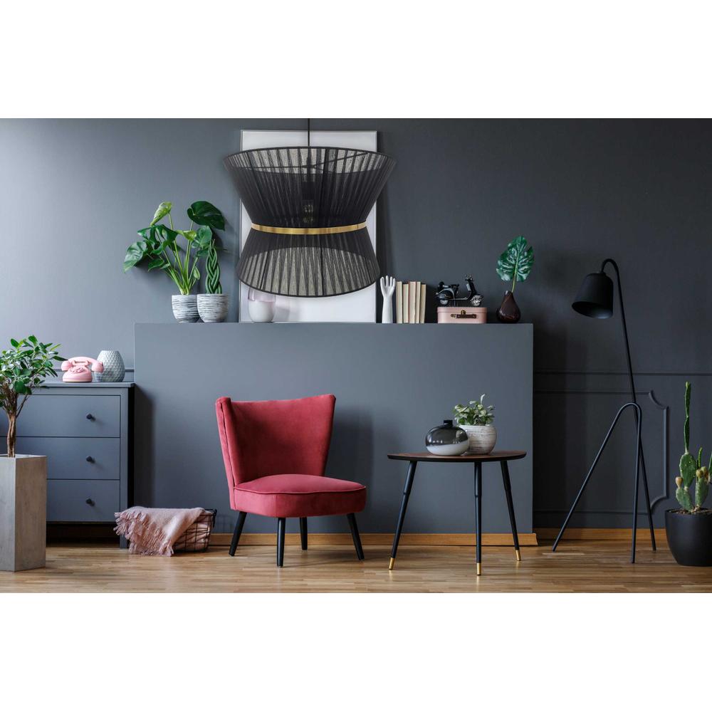 HÄNGANDE TAKLAMPA APP1503-1CP SVART