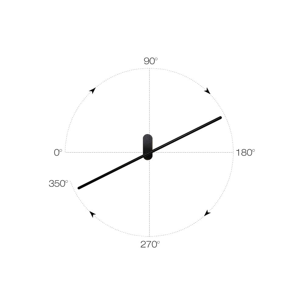 VÄGGLAMPA TILL VARDAGSRUMMET LED NEUTRAL 12W 92CM APP583-1W