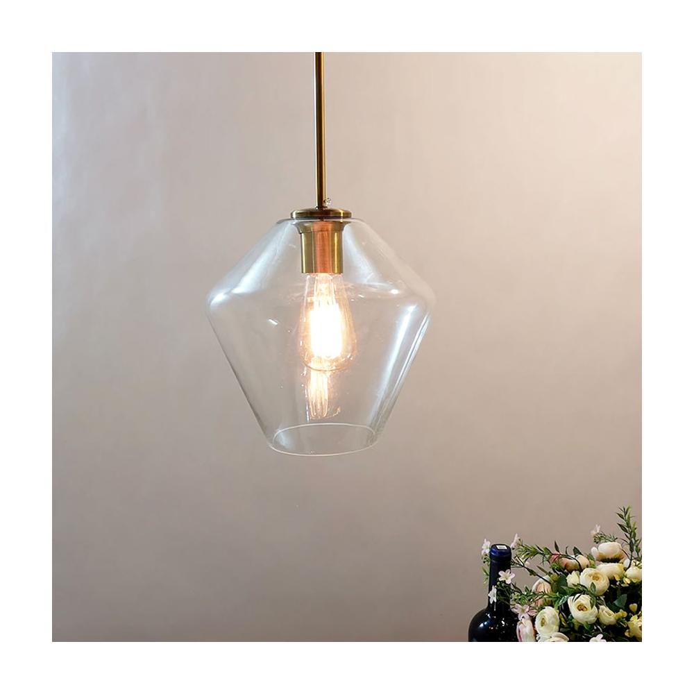 Glas taklampa APP440-1CP Transparent