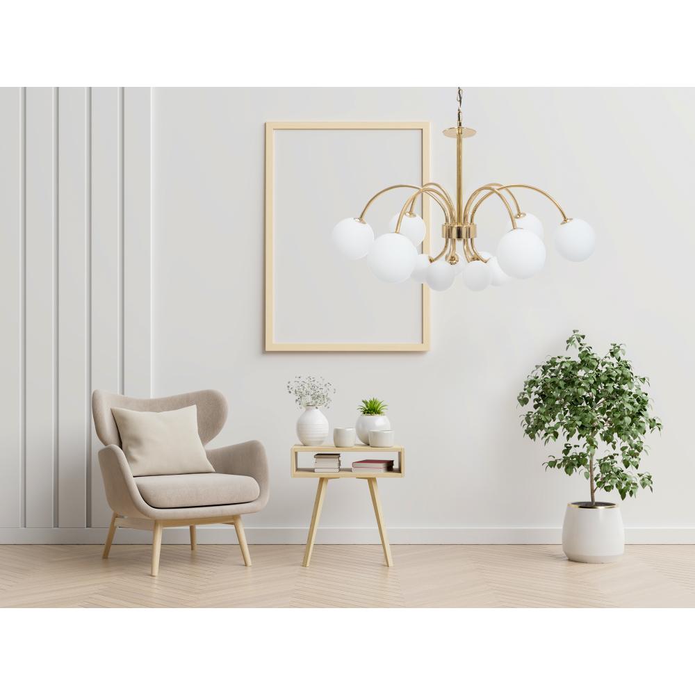 Taklampa Glamour APP962-12CP Guld