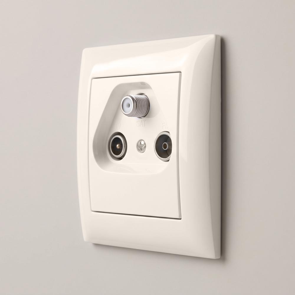 RTV-SAT Antenos Lizdas su Rėmeliu OSTE JNH011-A BEIGE