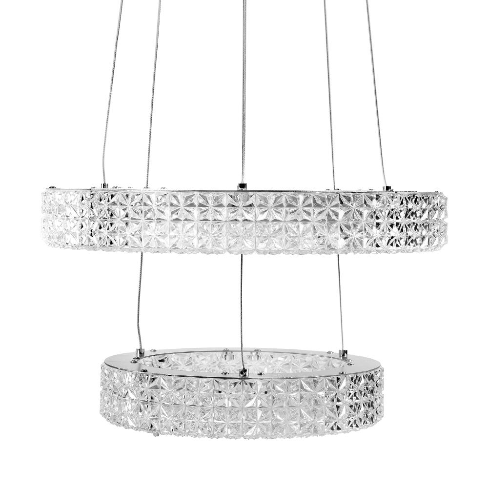 HÄNGLAMPA LED KRISTALL MS006-CP Krom