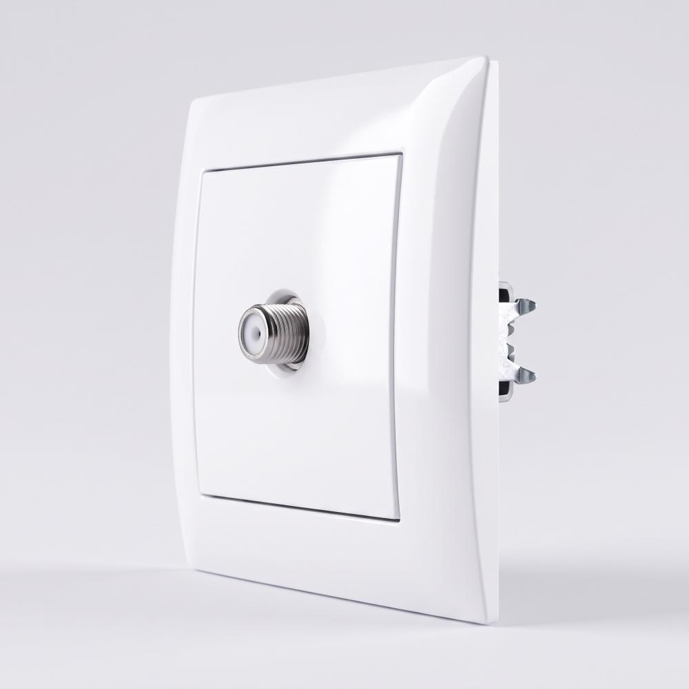 Antenna Socket OSTE JNH012-G WHITE
