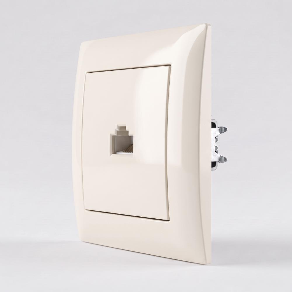 Розетка RJ45 с Рамка OSTE JNH010-S BEIGE