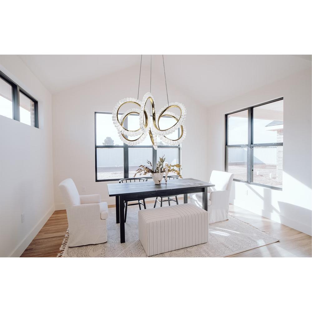 PENDELAMPA LED G037-CP GULD