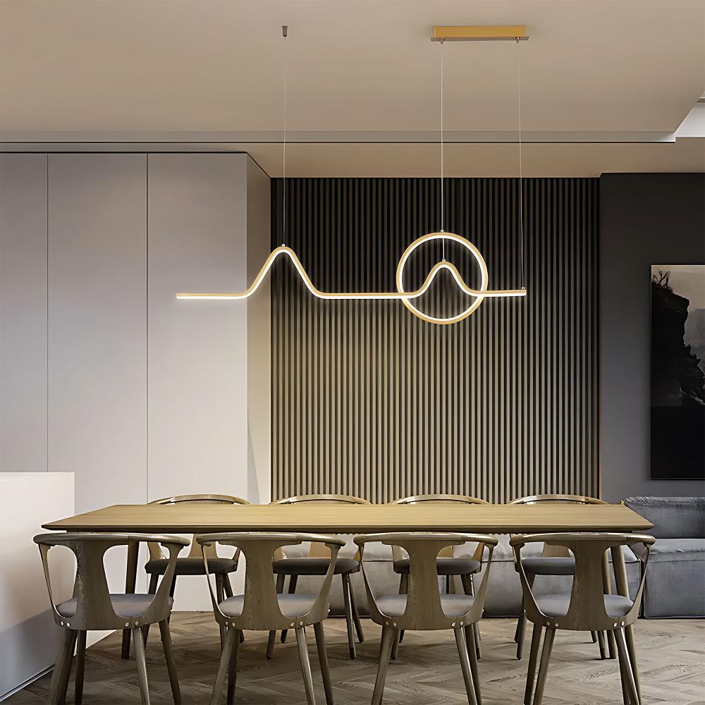 HÄNGLAMP LED LHJ022-CP 120 cm GULD