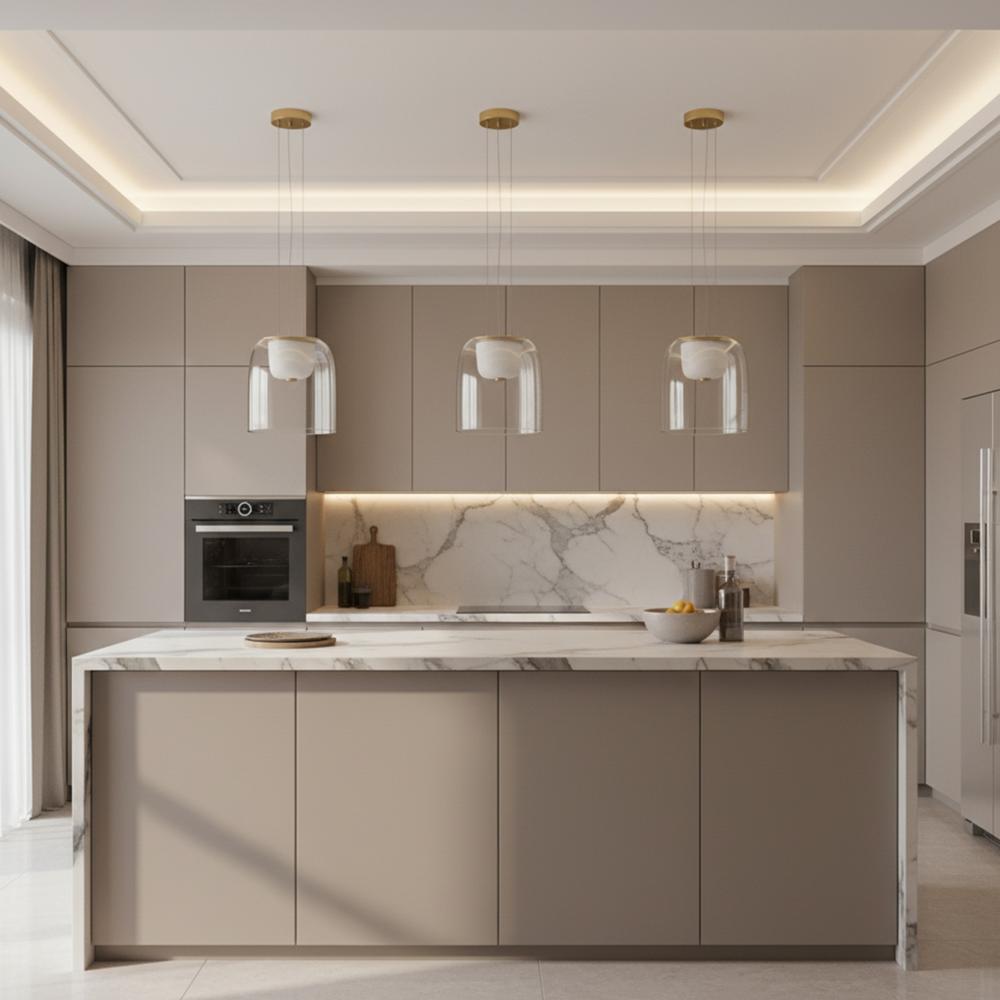 HÄNGLAMPA LED APP1689-1PC A Guld
