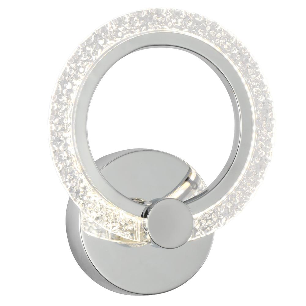 VÄGGLAMPA LED LHJ067-W KROM