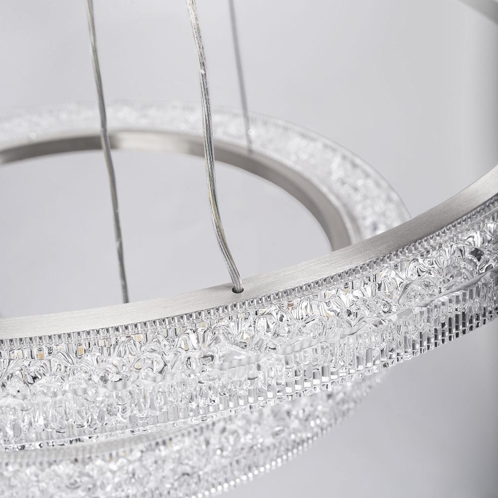 TAKLAMPA HÄNGANDE LED LHJ045-CP2 BORSTAD NICKEL