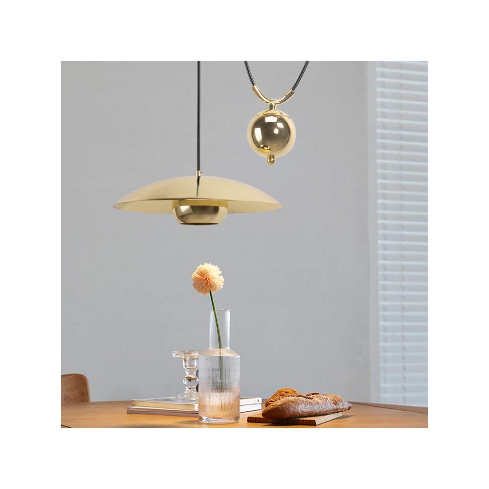 HÄNGENDE TAKLAMPA APP1451-1CP Guld