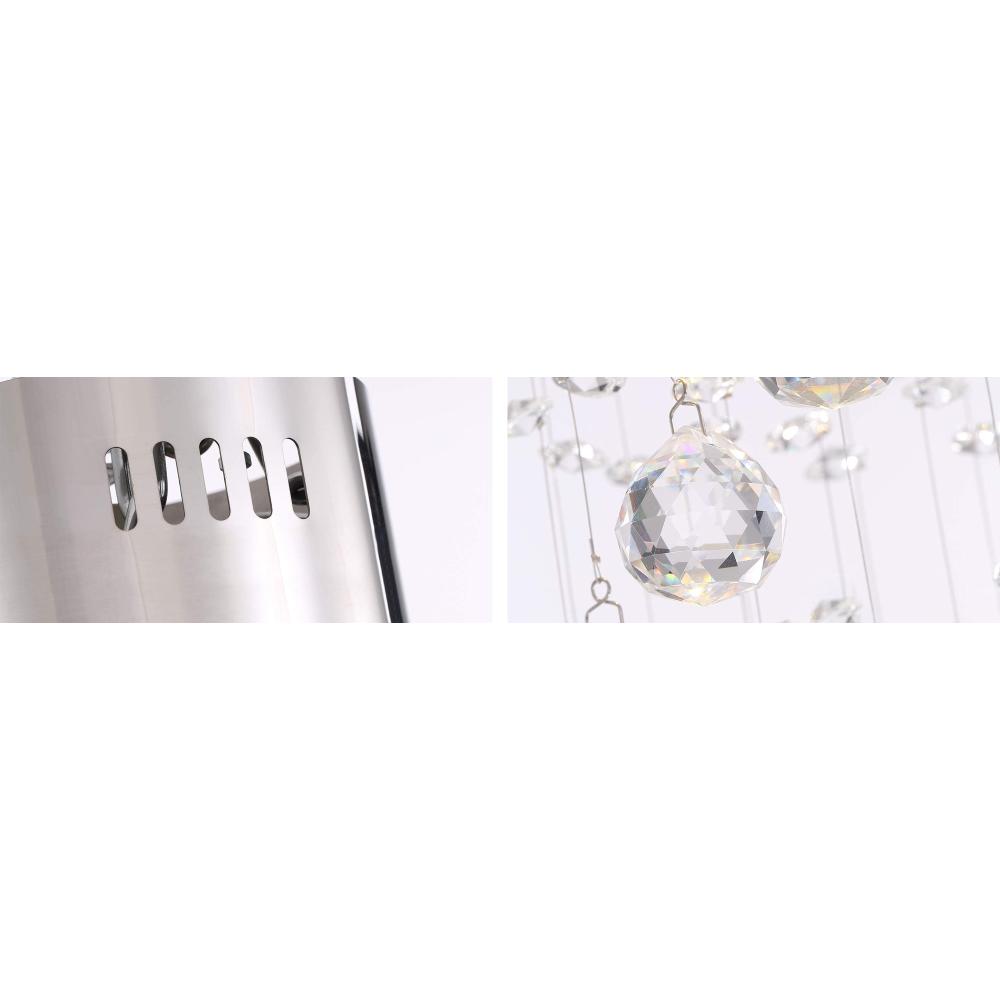KRYSSTALLAMPA PLAFOND APP785-1C
