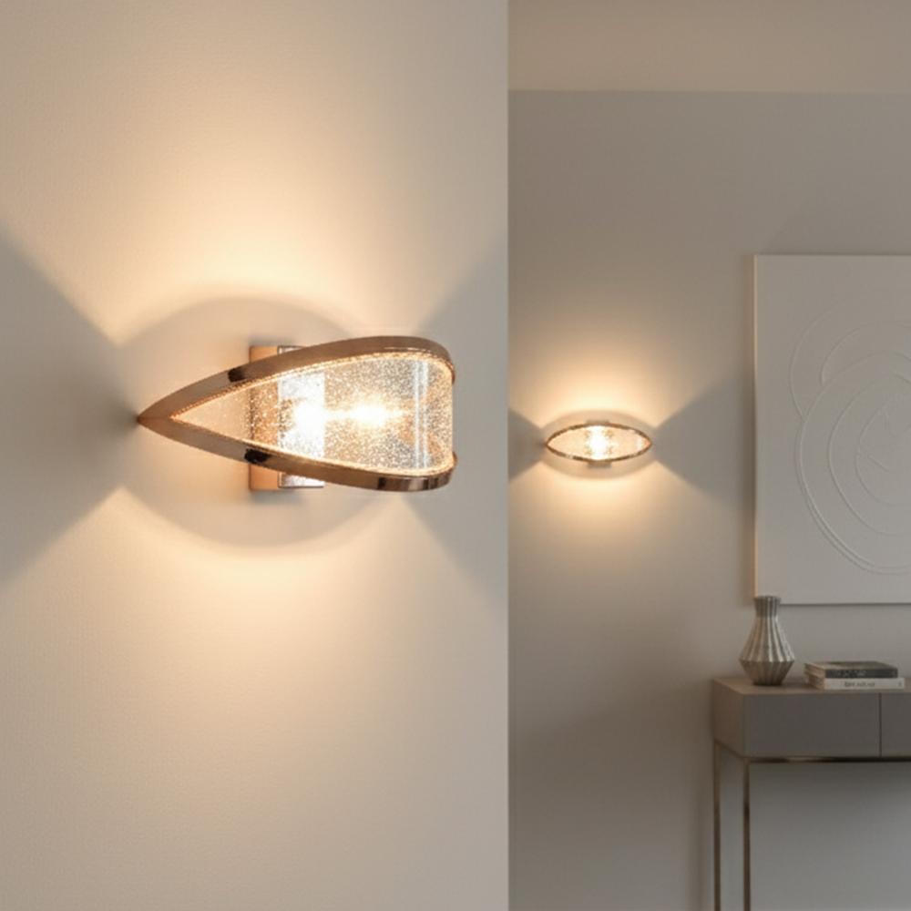 Vägglampa LED G137-W Roséguld