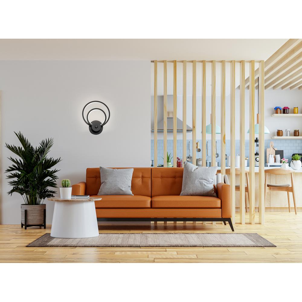 Lampa APP1042-W Black MATTE